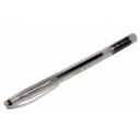 Ручка гелевая, 0.5 мм, чёрная, тонированный корпус оптом