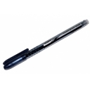Ручка стираемая гелевая STAFF, ЧЕРНАЯ, корпус черный, хром. детали, 0,5мм, линия 0,38мм, оптом