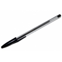 Ручка шариковая STAFF Basic Budget BP-02, письмо 500 м, ЧЕРНАЯ, длина корпуса 13,5см, 0,5мм, 143759 оптом