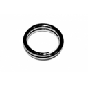Кольцо соединительное двойное 0,6см СМ-1025, цвет серебро оптом