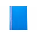 Скоросшиватель OfficeSpace, синяя А4, 160мкм,с прозр. верхом оптом