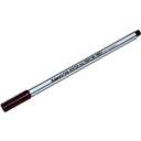 Ручка капиллярная Luxor "Fine Writer 045" коричневая, 0,8мм оптом