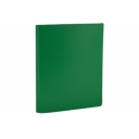 Папка с боковым зажимом OfficeSpace А4, 14мм, 450мкм, пластик, зеленая оптом