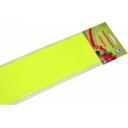 Набор крепированной флуоресцентной цветной бумаги BG, 500*250мм, в пакете с европодвесом оптом