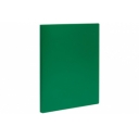 Папка с боковым зажимом СТАММ А4, 14мм, 500мкм, пластик, зеленая оптом