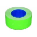 Этикет-лента 21,5 х 12 мм, зеленая, 800 этикеток оптом