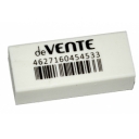 Ластик deVENTE Box, синтетика, 31 х 13 х 9 мм, белый (штрих-код на каждом ластике) оптом