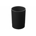 Подставка-органайзер СТАММ (стакан для ручек), 70*70*90 мм, черный, оптом