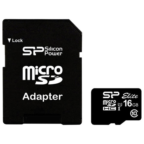 Карта памяти microSDHC 16 GB SILICON POWER UHS-I U3, V30, 85 Мб/сек (cl.10), адаптер, SP016GBSTHBU1V10SP оптом