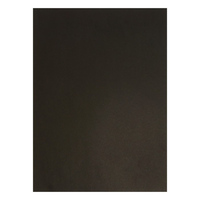 Картон цветной А4, 190 г/м2, немелованный, чёрный, цена за 1 лист оптом