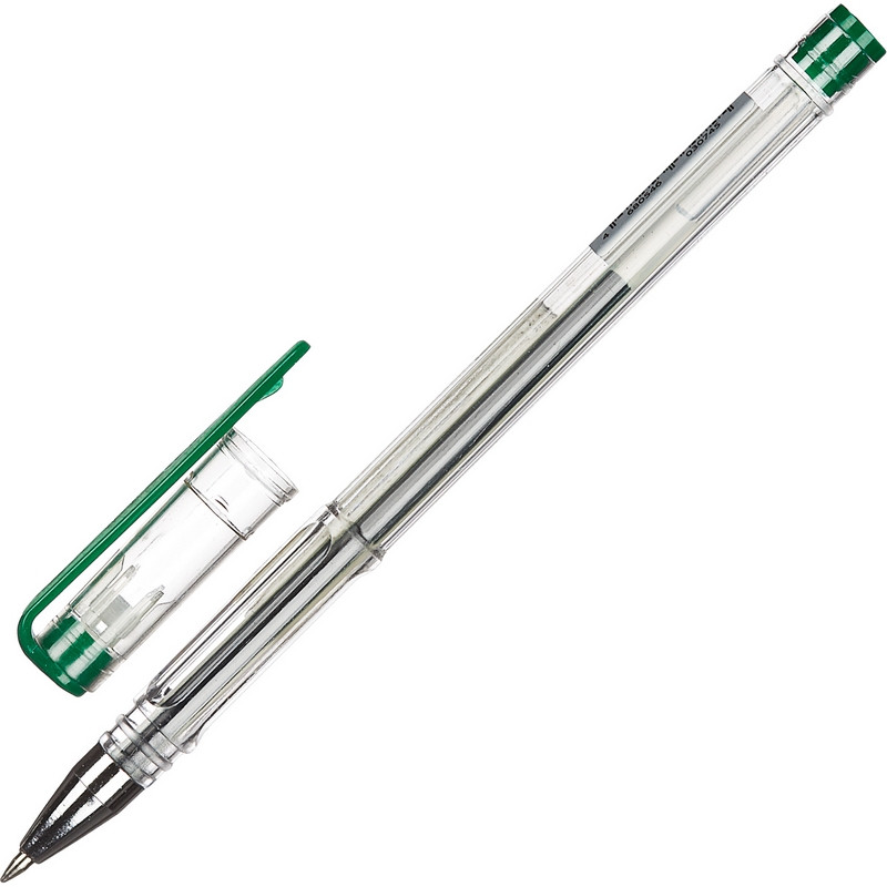 Ручка гелевая Attache зеленый стерж., 0, 5мм, без манж. оптом