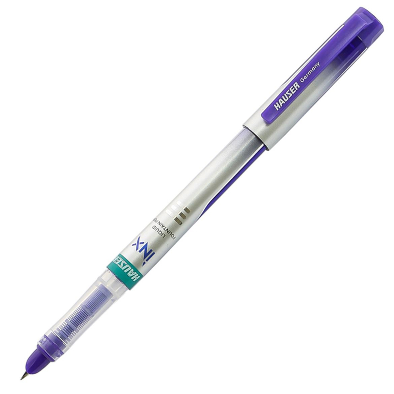 Набор Ручка перьевая Hauser INX + два картриджа фиолетовая H6067-purple оптом