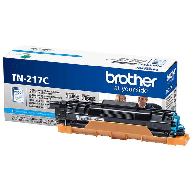 - Brother TN-217C .  HL-L3230CDW/DCP-L3550CDW 