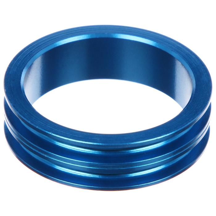 Кольцо проставочное 1-1/8"х10мм SPACER-R, алюминий, цвет синий оптом