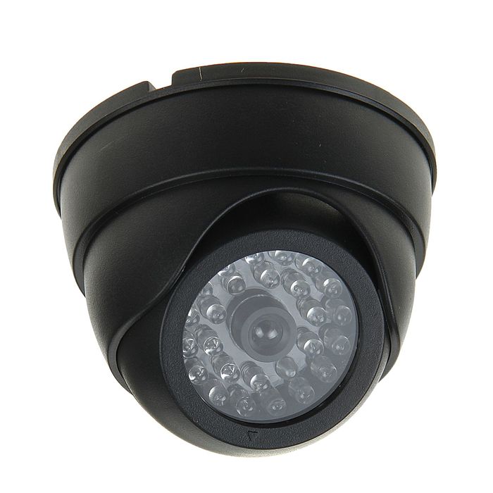 Муляж видеокамеры LuazON VM-4, со светодиодным индикатором, 2хАА (не в компл.), черный оптом