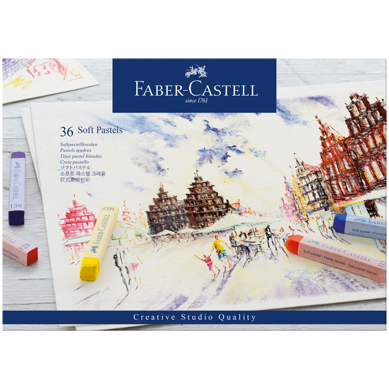  Faber-Castell "Soft pastels", 36 , .  