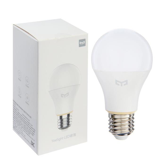Умная лампочка Yeelight LED Bulb, Е27, A60, 6 Вт, 500 Лм, 2700-6500 К оптом