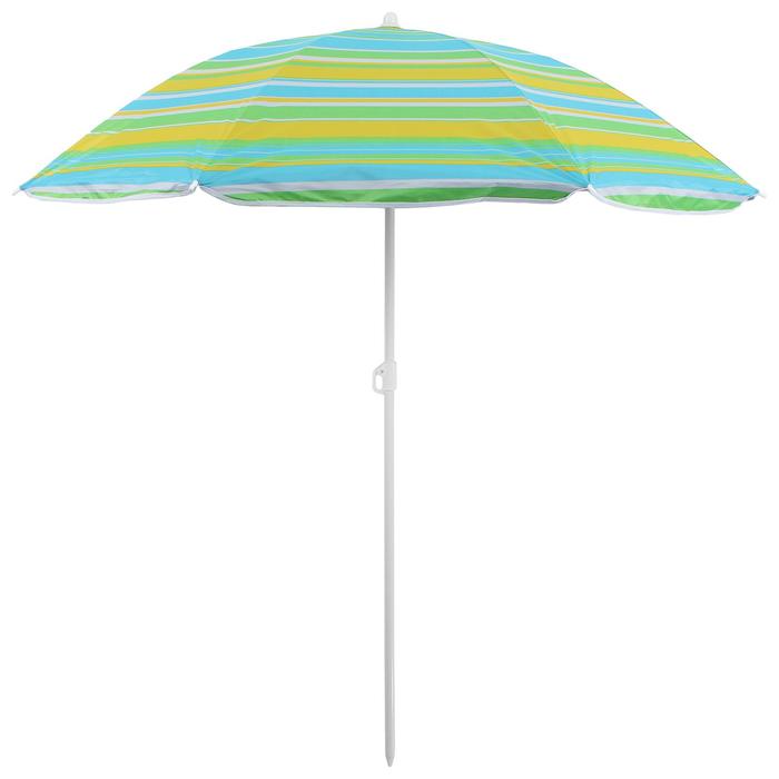 Зонт пляжный «Модерн» с серебряным покрытием, d=160 cм, h=170 см, МИКС оптом