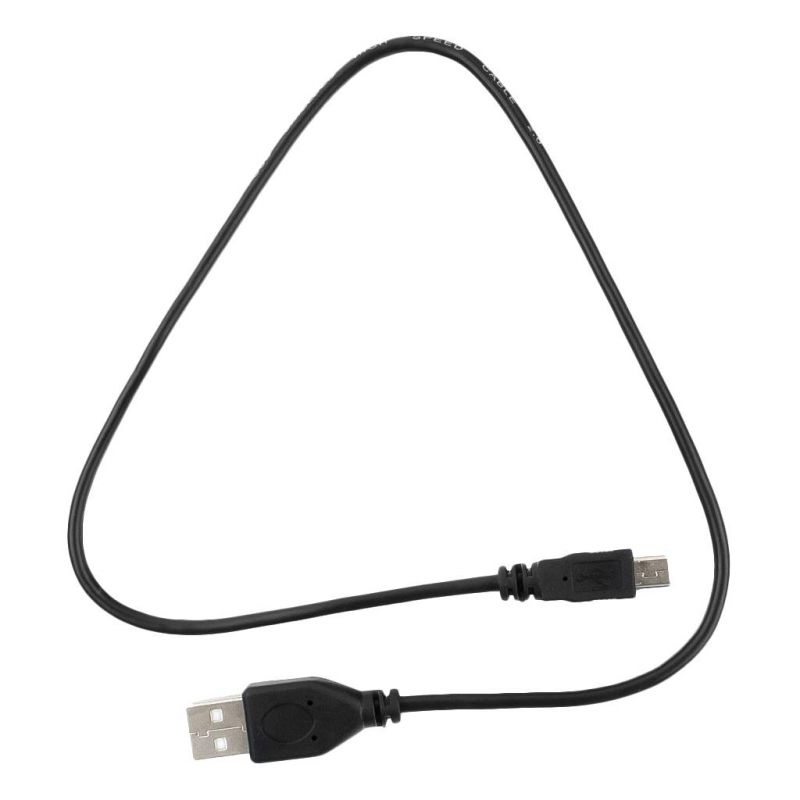 Кабель USB 2.0 - Mini USB, М/М, 0.5 м, Гарнизон, чер, GCC-USB2-AM5P-0.5M оптом