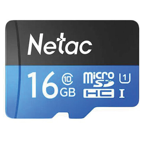   microSDHC 16  NETAC P500 Standard, UHS-I U1,80 / (class 10), , NT02P500STN-016G-R 