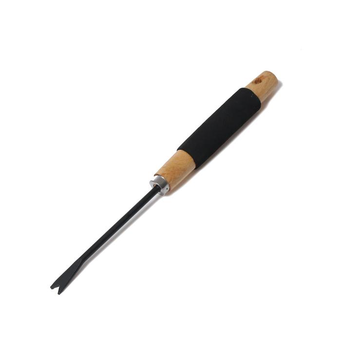 Корнеудалитель, длина 34 см, деревянная ручка с поролоном оптом