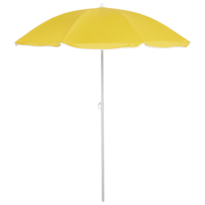 Зонт пляжный «Классика» с механизмом наклона, d=210 cм, h=200 см, МИКС оптом