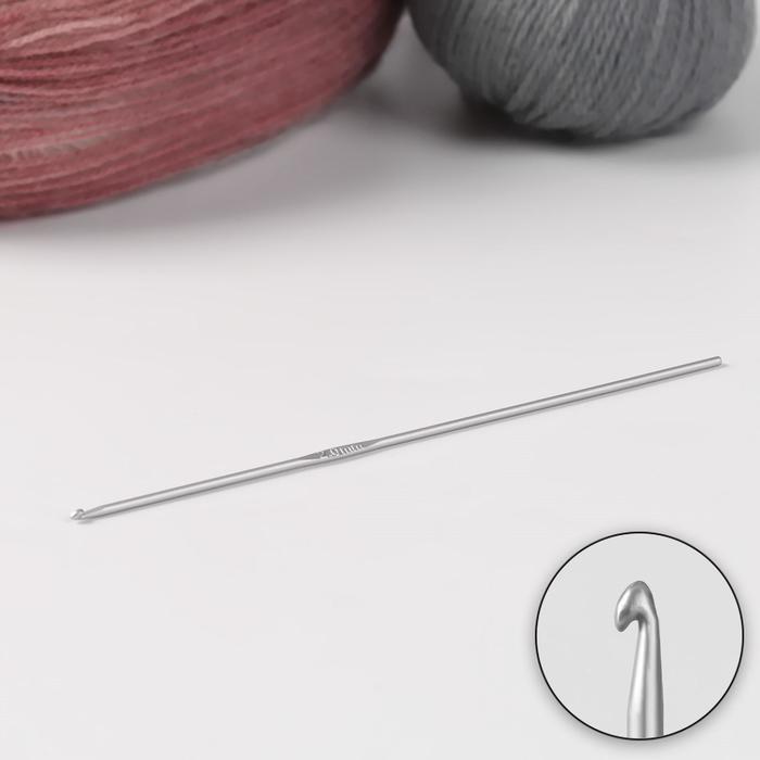 Крючок для вязания, с тефлоновым покрытием, d = 2 мм, 15 см оптом
