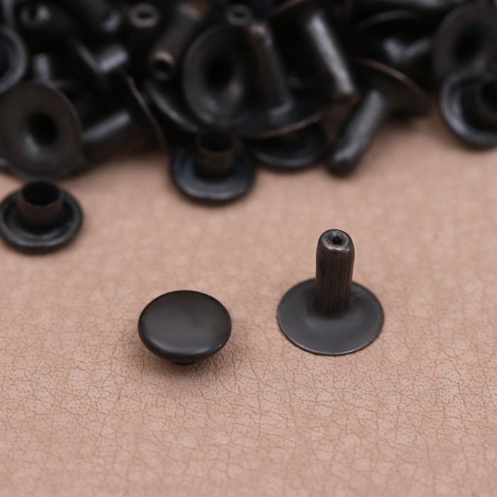 Хольнитен №0, d = 6 мм, цвет чёрный никель оптом