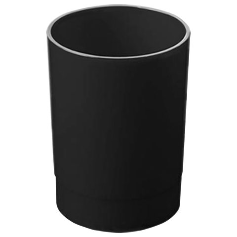 Подставка-органайзер (стакан для ручек), 70х70х90 мм, черный, ПС-30503 оптом