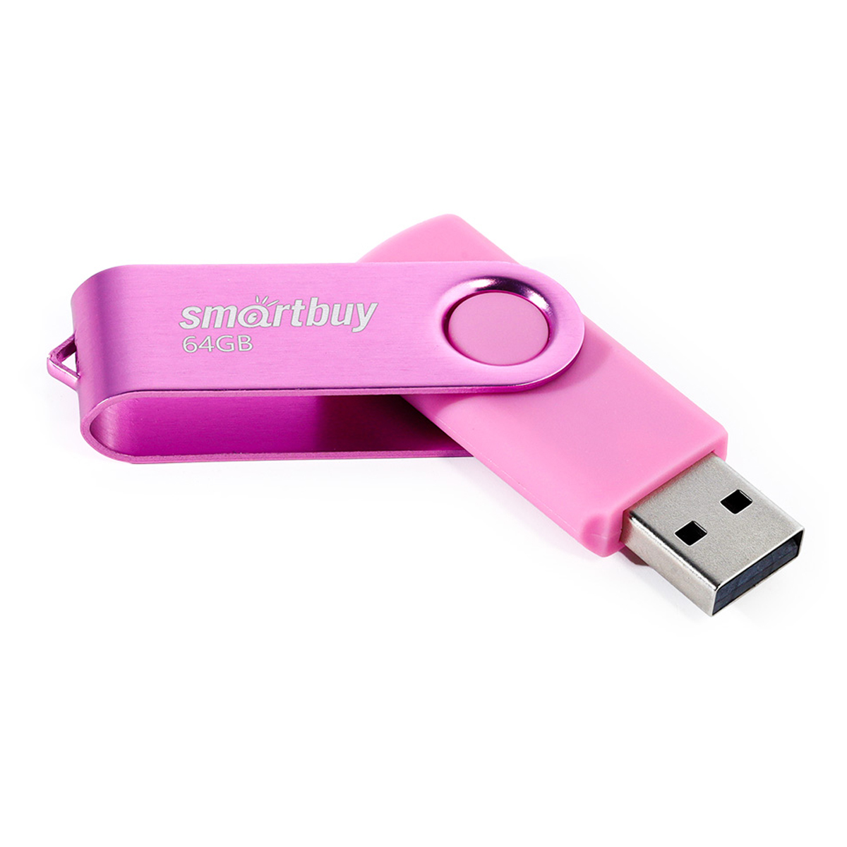  Smart Buy "Twist" 64GB, USB 2.0 Flash Drive,  