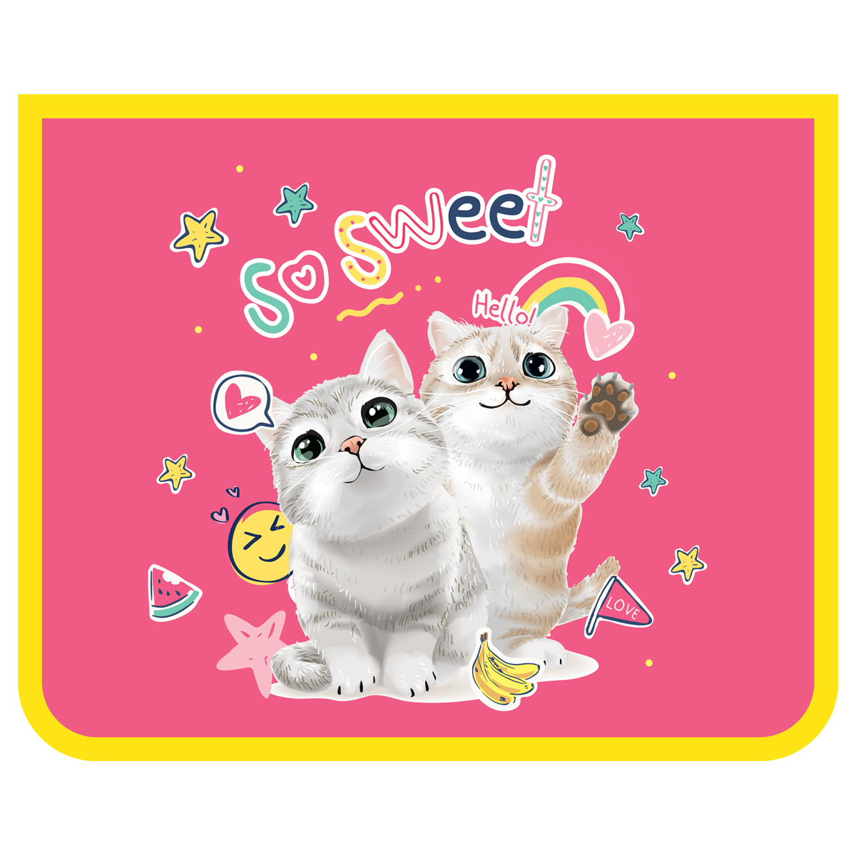    1 , 5, ArtSpace "Cute Cats", 240*190*40, ,   