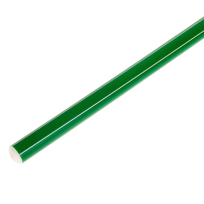 Палка гимнастическая 100 см, цвет зелёный оптом