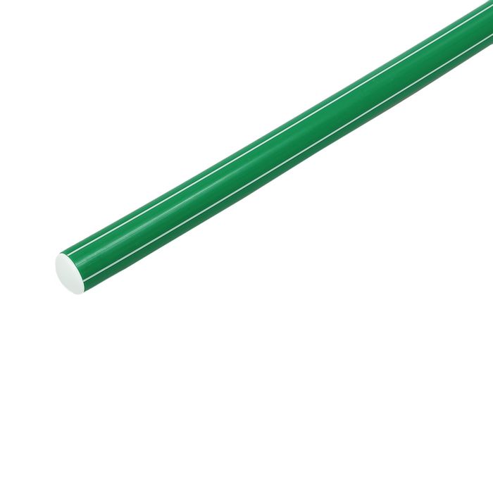Палка гимнастическая 90 см, цвет зелёный оптом