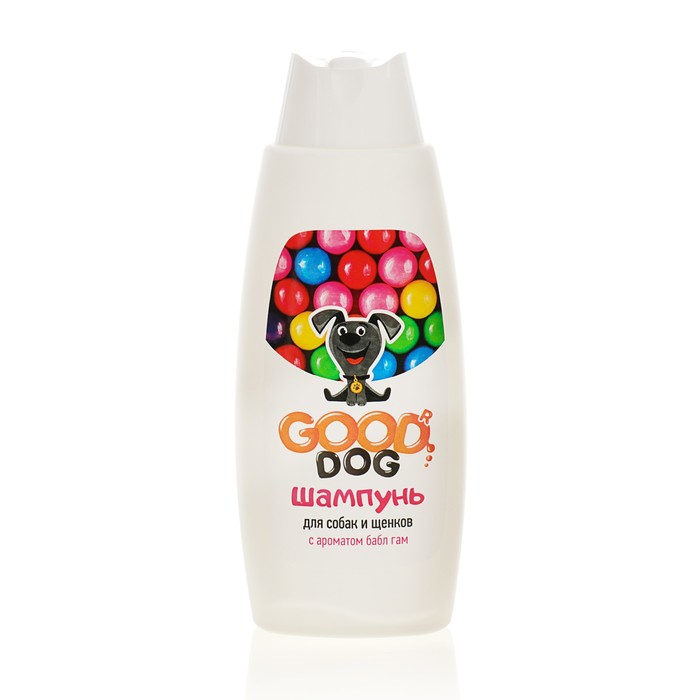 Шампунь GOOD DOG для собак и щенков, с ароматом Bubble Gum, 250 мл оптом