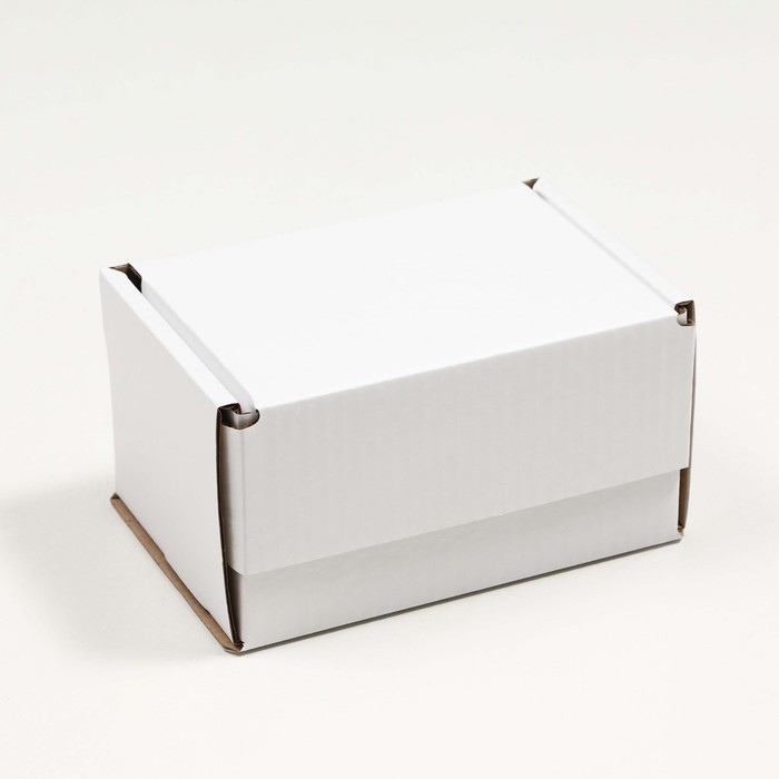 Коробка самосборная, белая, 17 x 12 x 10 см оптом