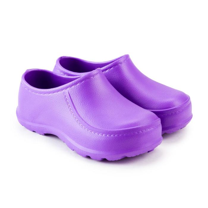 Галоши детские, цвет фиолетовый, размер 31 оптом