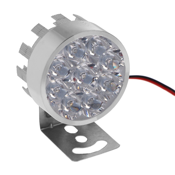 Фара cветодиодная для мото, 9 LED, IP65, 4.5 Вт, направленный свет оптом