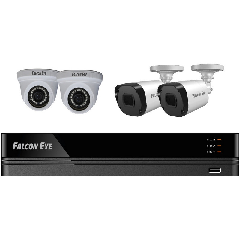 Комплект видеонаблюдения Falcon Eye FE-104MHD KIT Офис SMART оптом