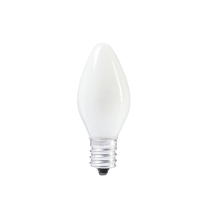 Лампа накаливания, 10 Вт, E12, 220 В, для ночников и гирлянд, матовая оптом