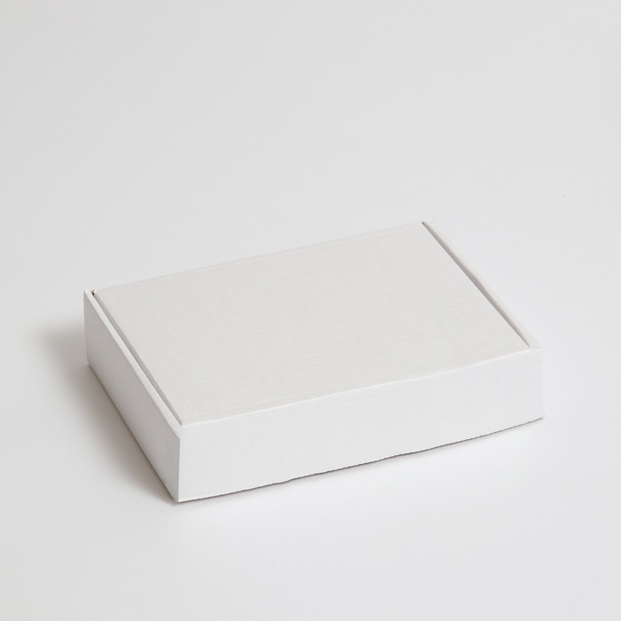 Коробка самосборная, белая, 21 х 15 х 5 см оптом