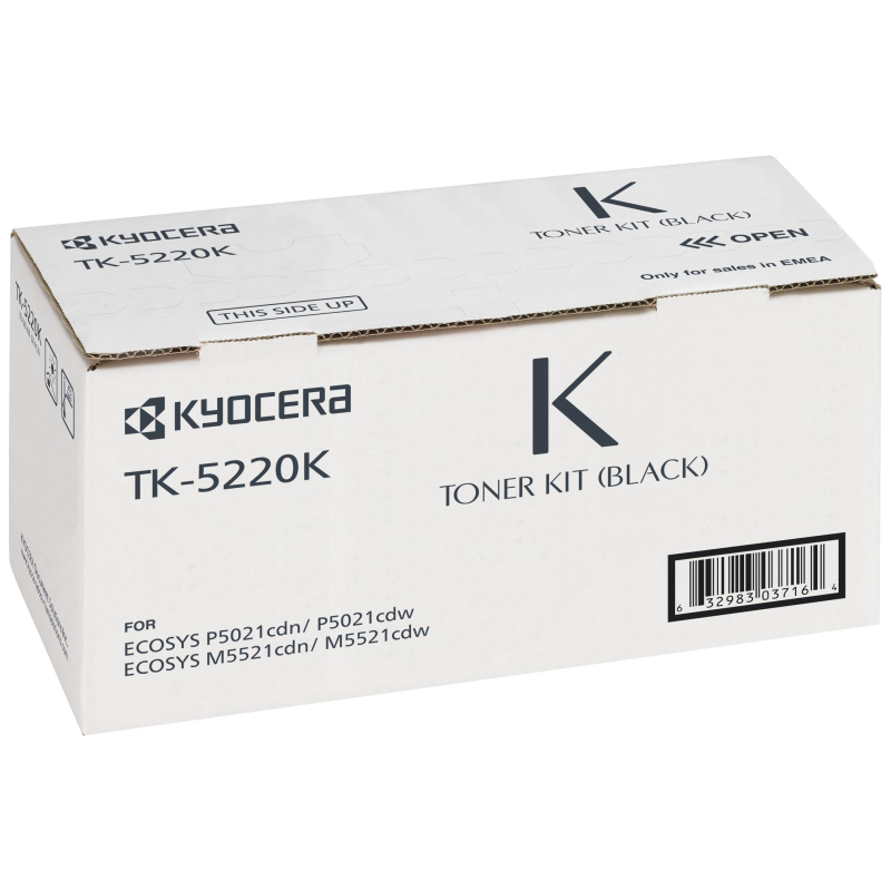 - Kyocera TK-5220K .  ECOSYS M5521 
