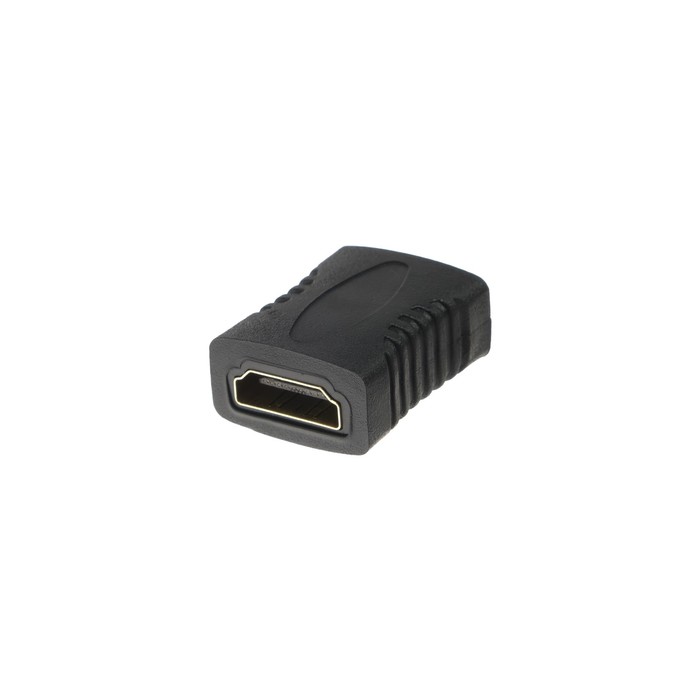 Переходник LuazON, HDMI (f) - HDMI (f), черный оптом