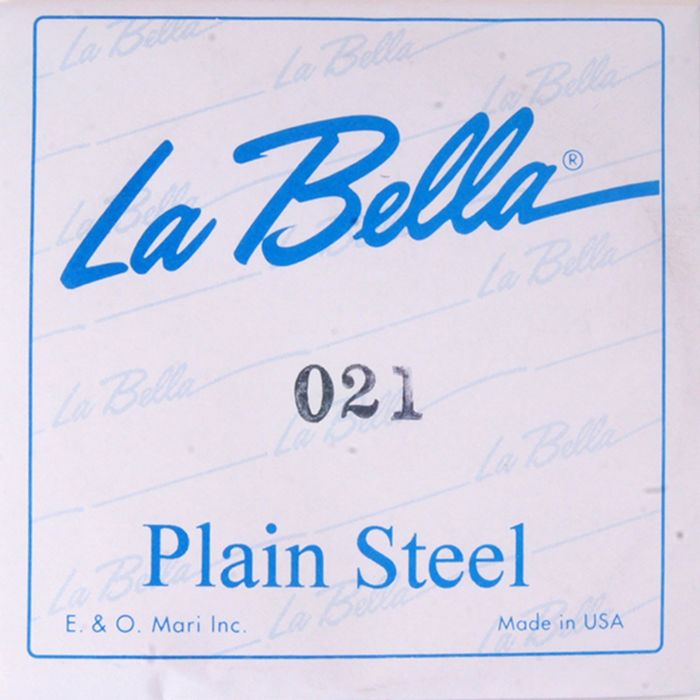 Отдельная стальная струна La Bella PS021 без оплетки, 021 оптом