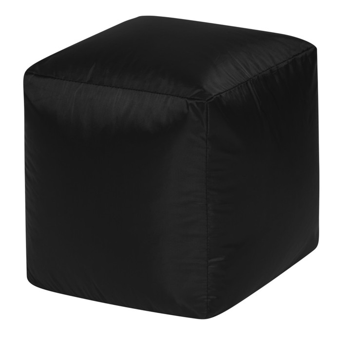 Пуфик «Куб», оксфорд, цвет чёрный оптом