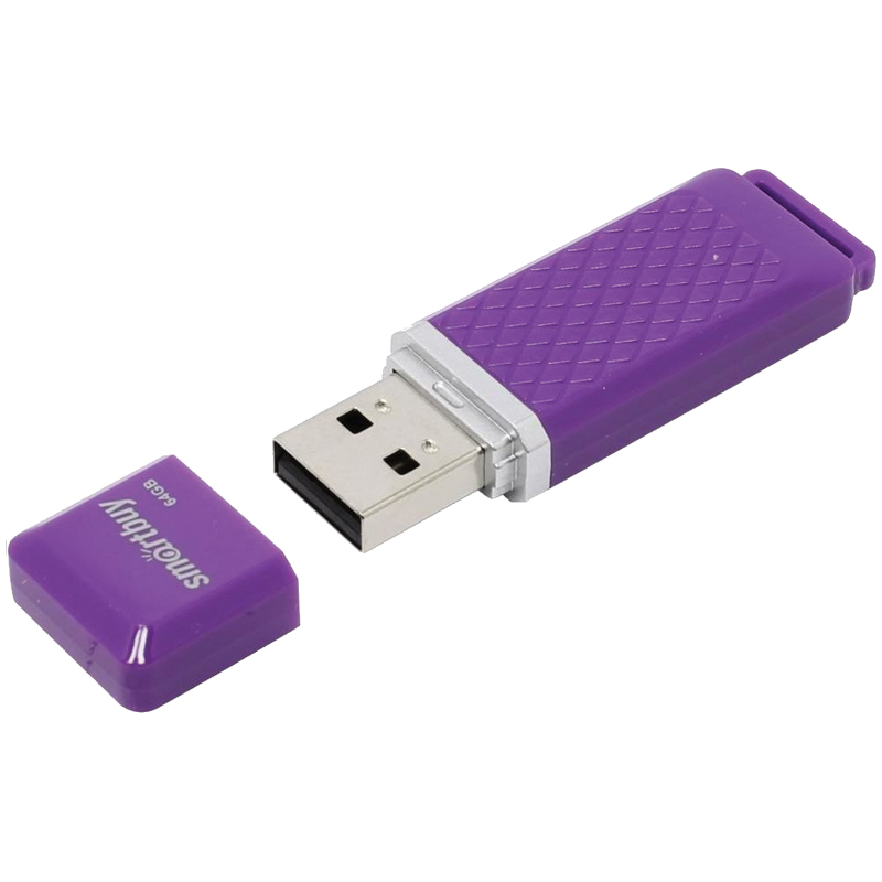 Smart Buy "Quartz"  64GB, USB 2.0 Flash Drive,  