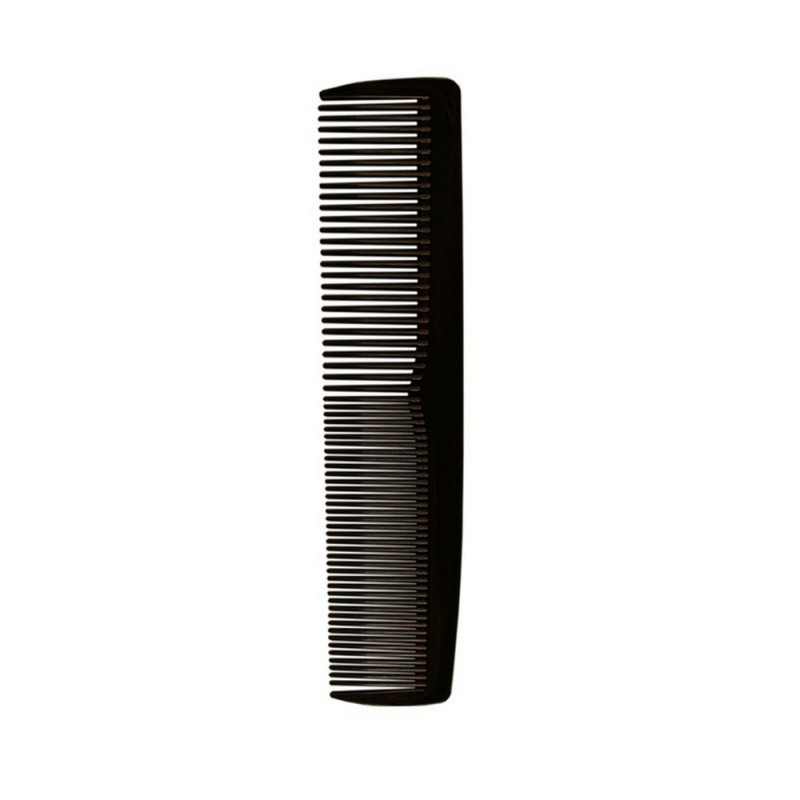 Расческа -гребень Lei пластиковый 017, без ручки, черный 017002 оптом