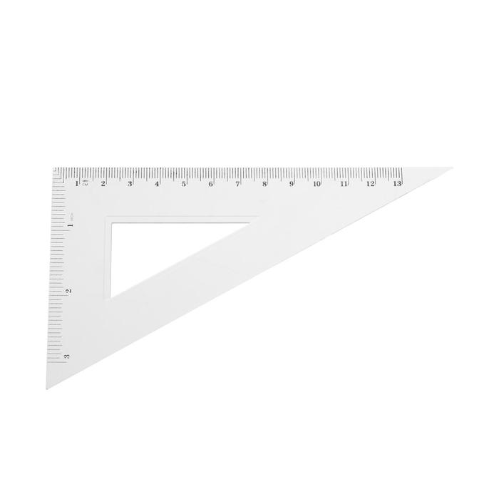 Треугольник 13 см, 30°, прозрачный оптом
