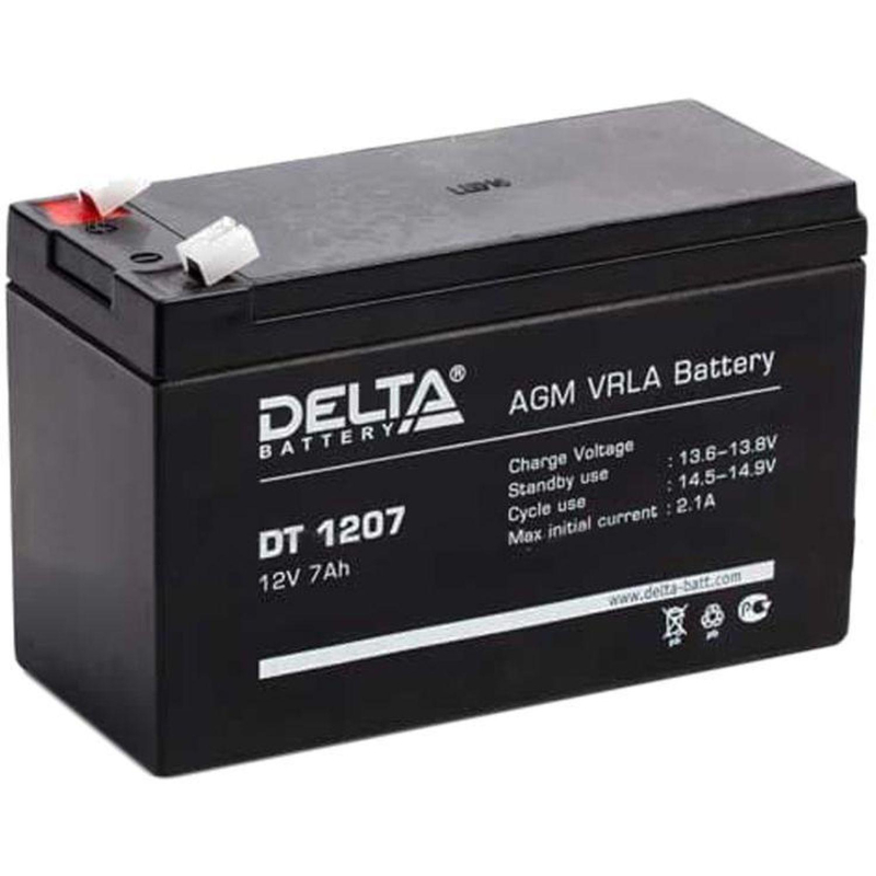  DELTA Battery DT 1207 12 , 7  