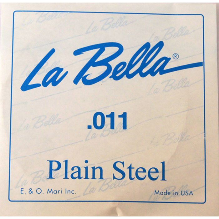 Отдельная стальная струна La Bella PS011 без оплетки, 011 оптом