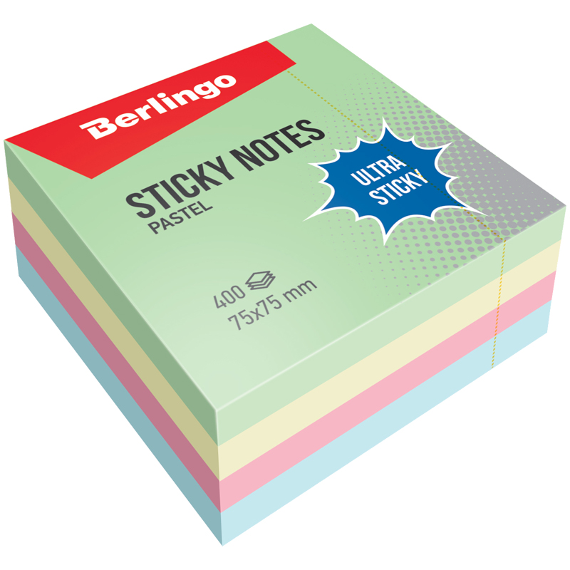   Berlingo "Ultra Sticky", 75*75, 400., 4   